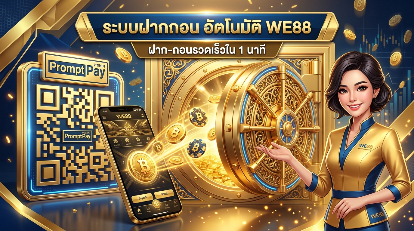 ระบบฝากถอน WE88