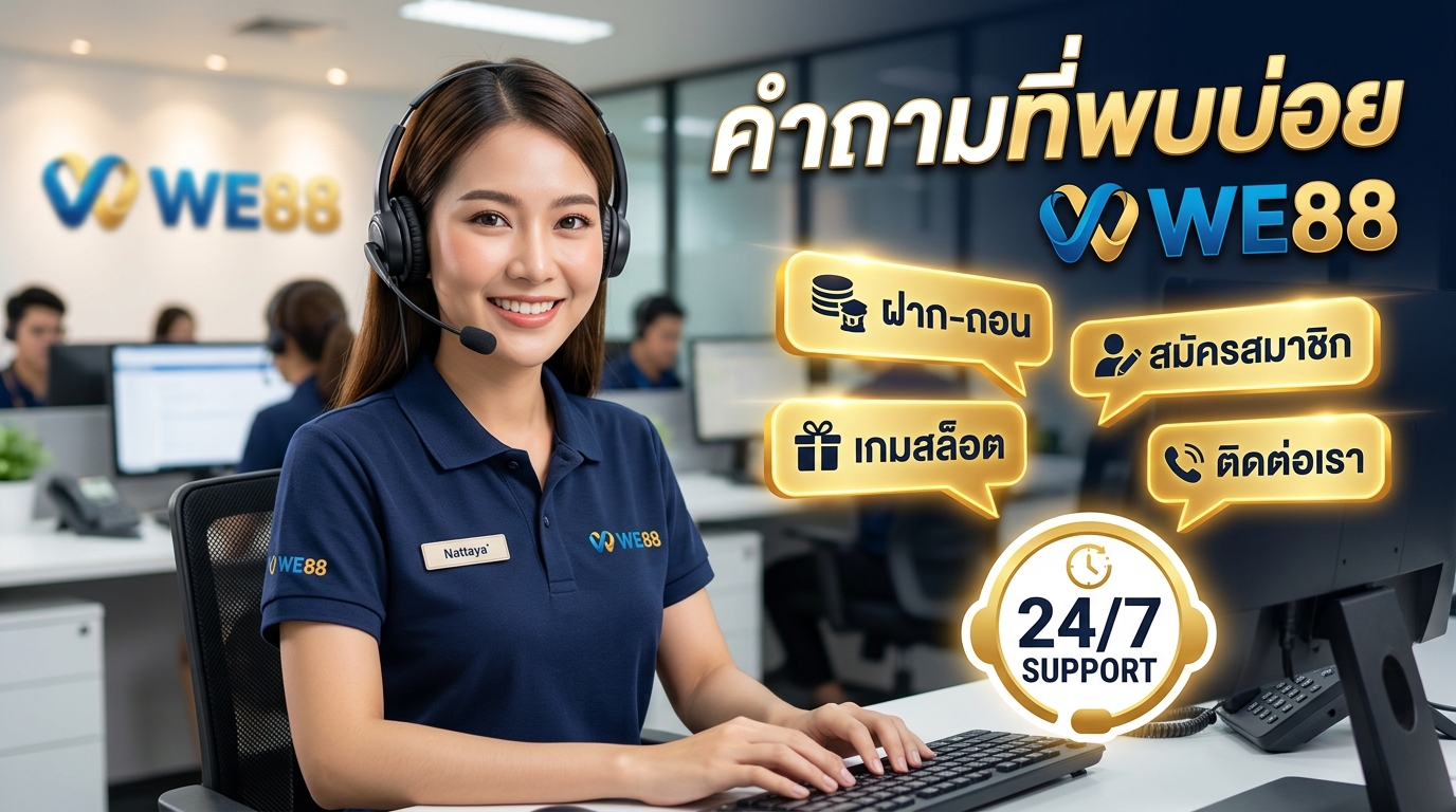 ติดต่อ WE88 24 ชม.
